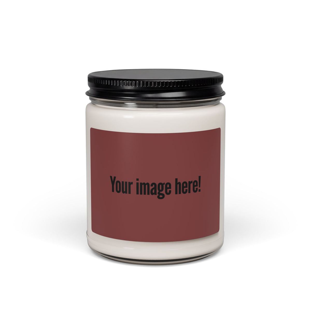 Scented Soy Candle 9oz — Custom Label Aromatherapy Jar
