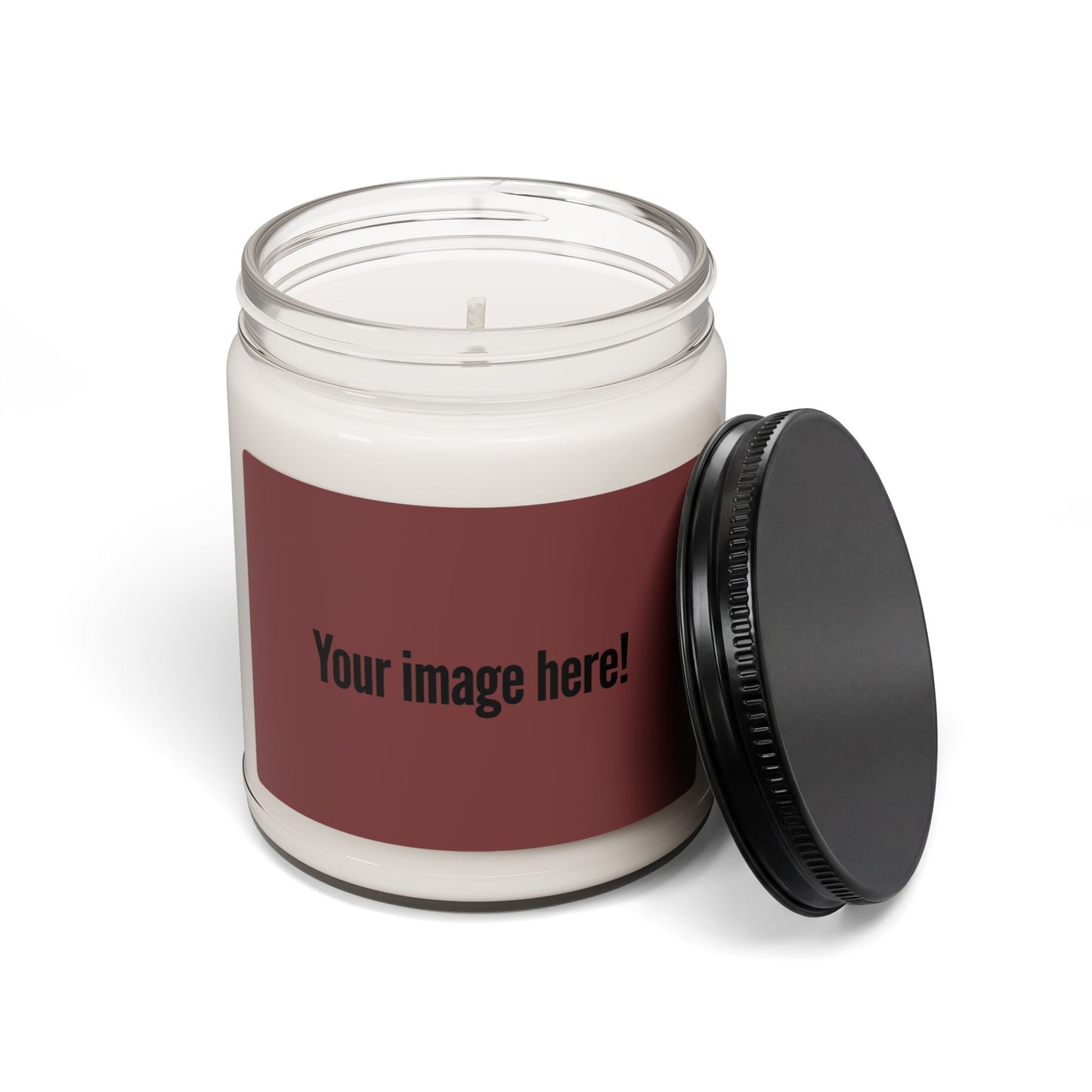 Scented Soy Candle 9oz — Custom Label Aromatherapy Jar