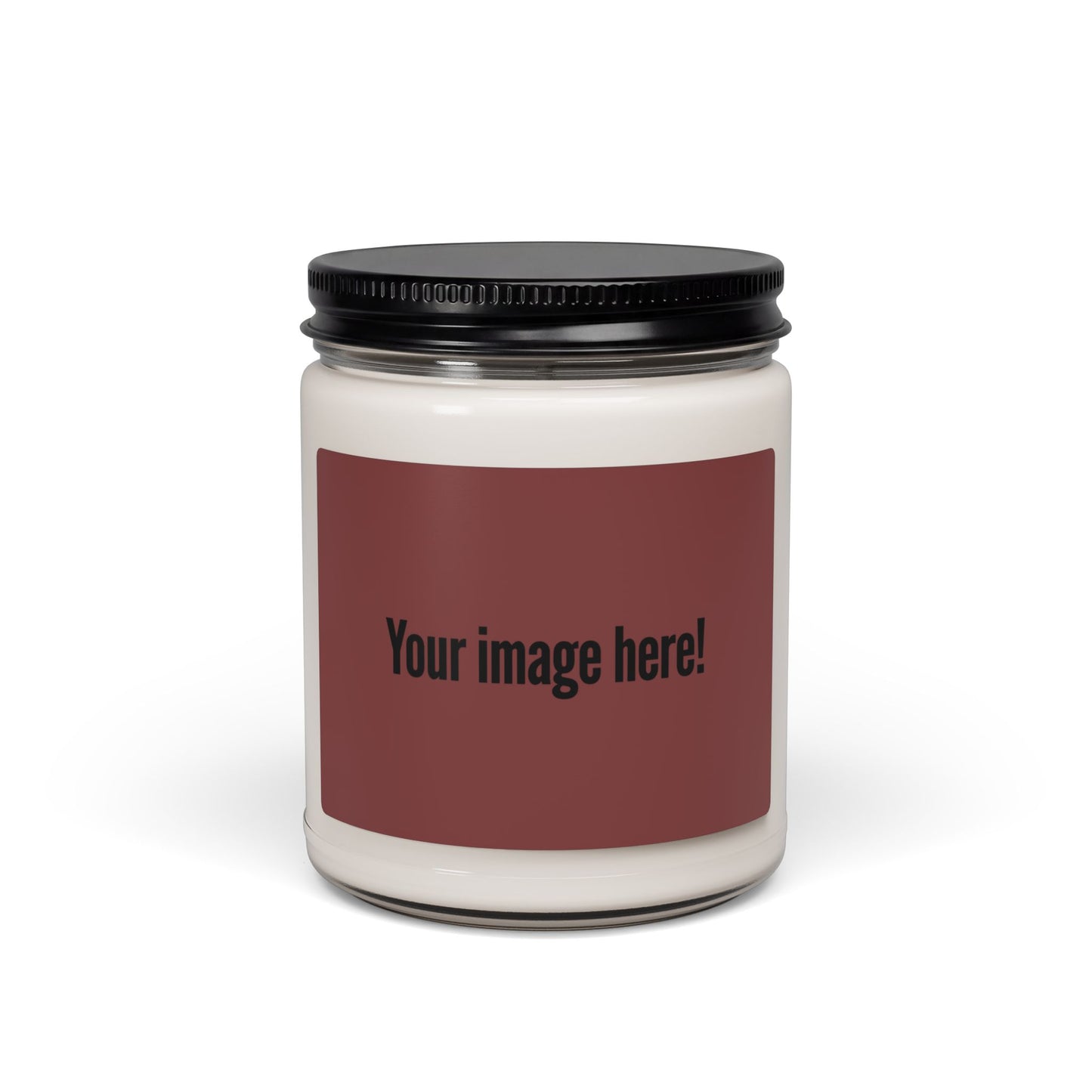 Scented Soy Candle 9oz — Custom Label Aromatherapy Jar