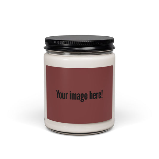 Scented Soy Candle 9oz — Custom Label Aromatherapy Jar